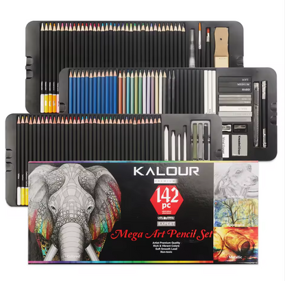 Colored Pencils Sketching | Watercolor| Drawing